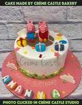 Peppa Pigs Cake