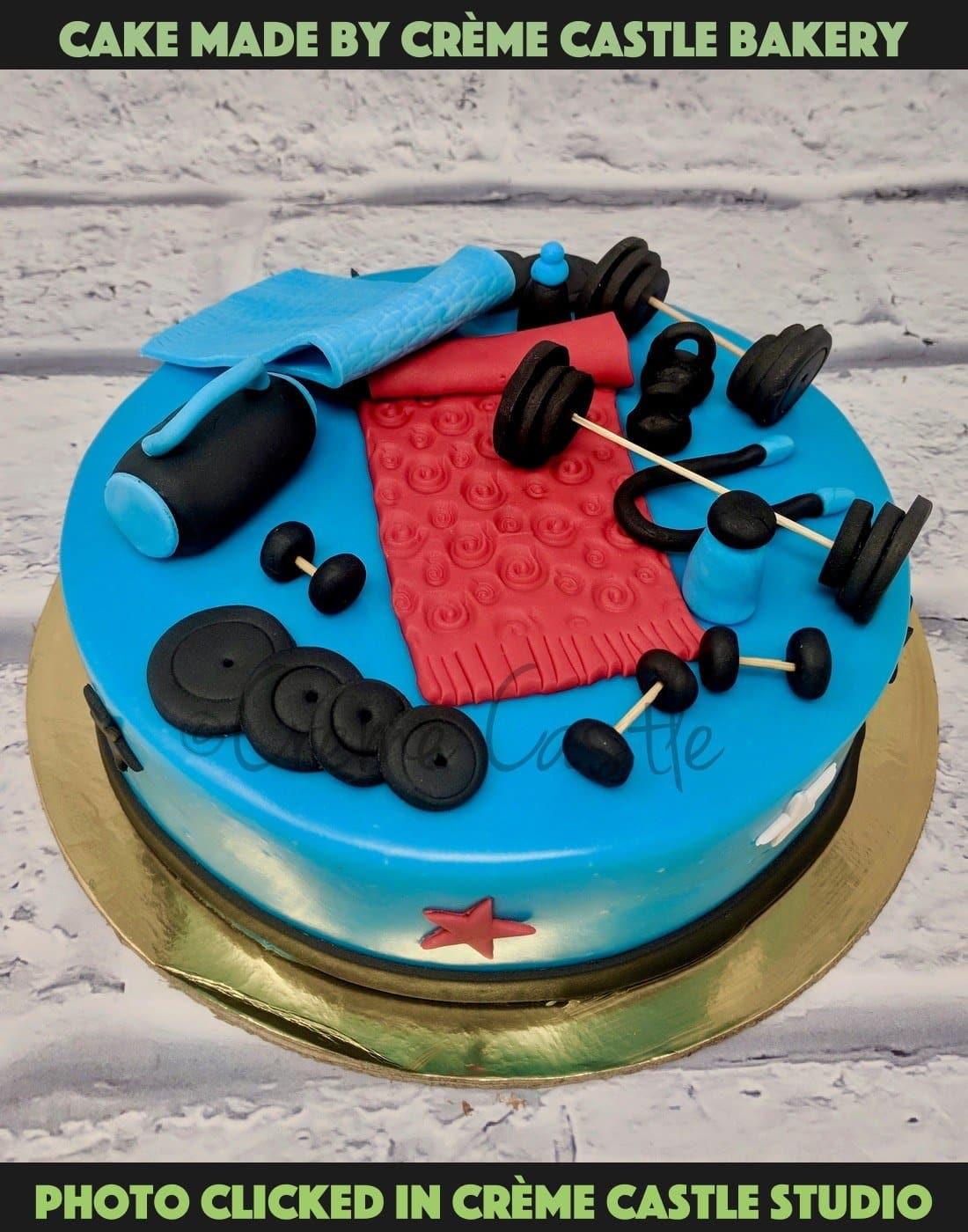 Bodybuilder Themed Cake | Yummy cake