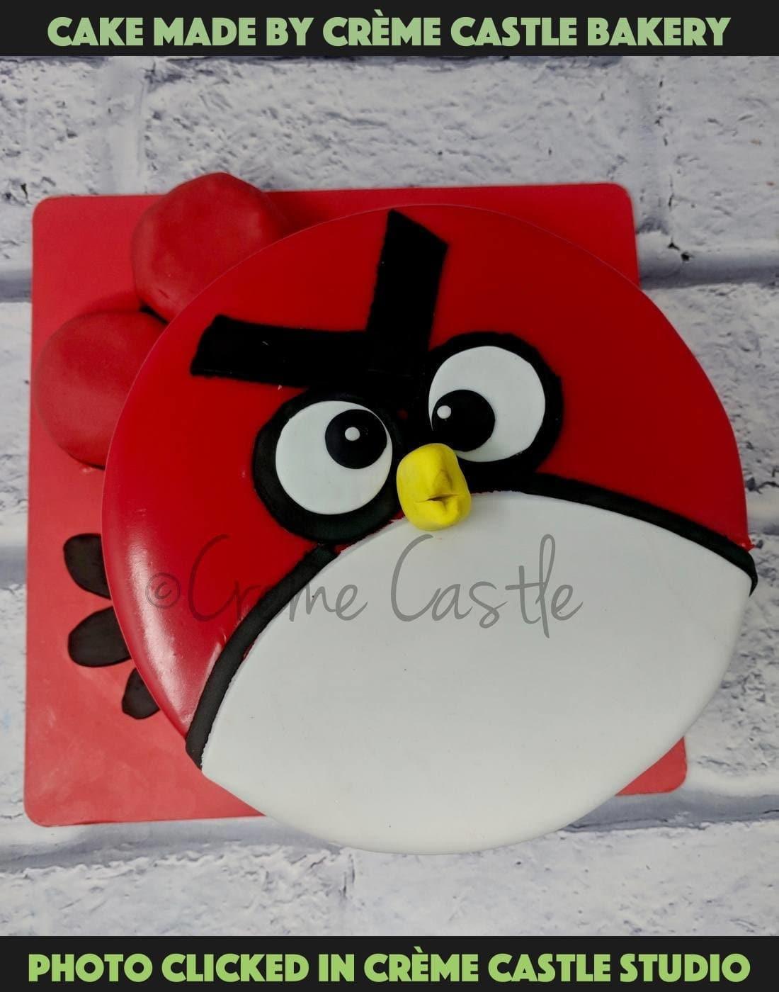 Red Angry Bird - Creme Castle