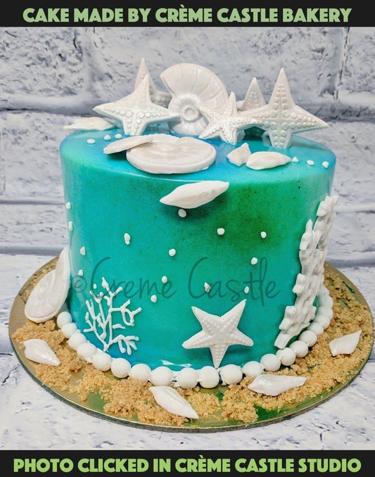 Underwater Theme Cake - Creme Castle