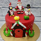 Christmas Cake 2 - Creme Castle