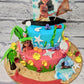 Moana Theme Cartoon Cake - Creme Castle