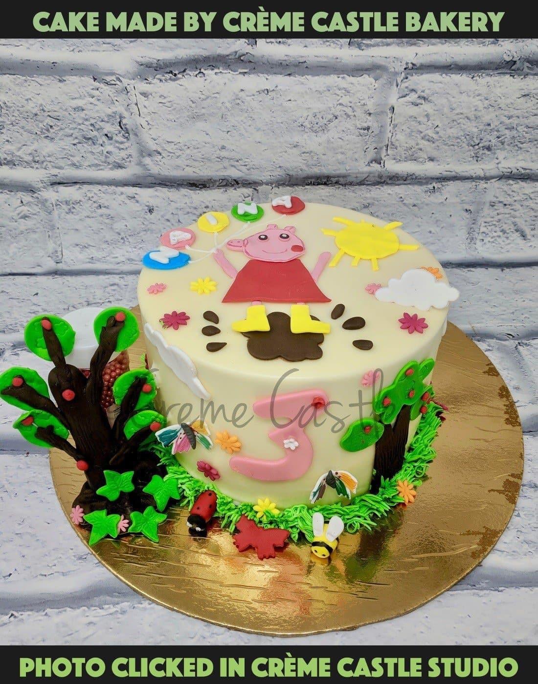 Kids Birthday Cake | Cake For Daughter - Creme Castle