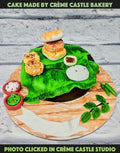 Bombay Food Theme Cake