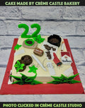 Marijuana Theme Cake