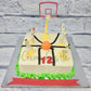 Basketball Theme Cake - Creme Castle