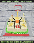 Basketball Theme Cake