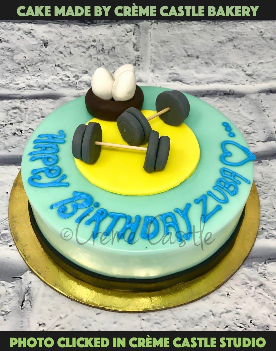 Bijou Gym Cake – Beautiful Birthday Cakes