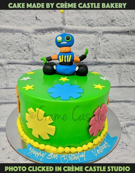 Robo-Cake - Creme Castle