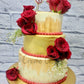 Engagement cake - Creme Castle