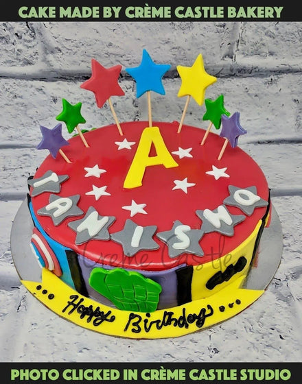 Avenger Lover Cake 