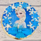 Elsa theme Cake. Frozen Snowflakes Cake. Noida & Gurgaon