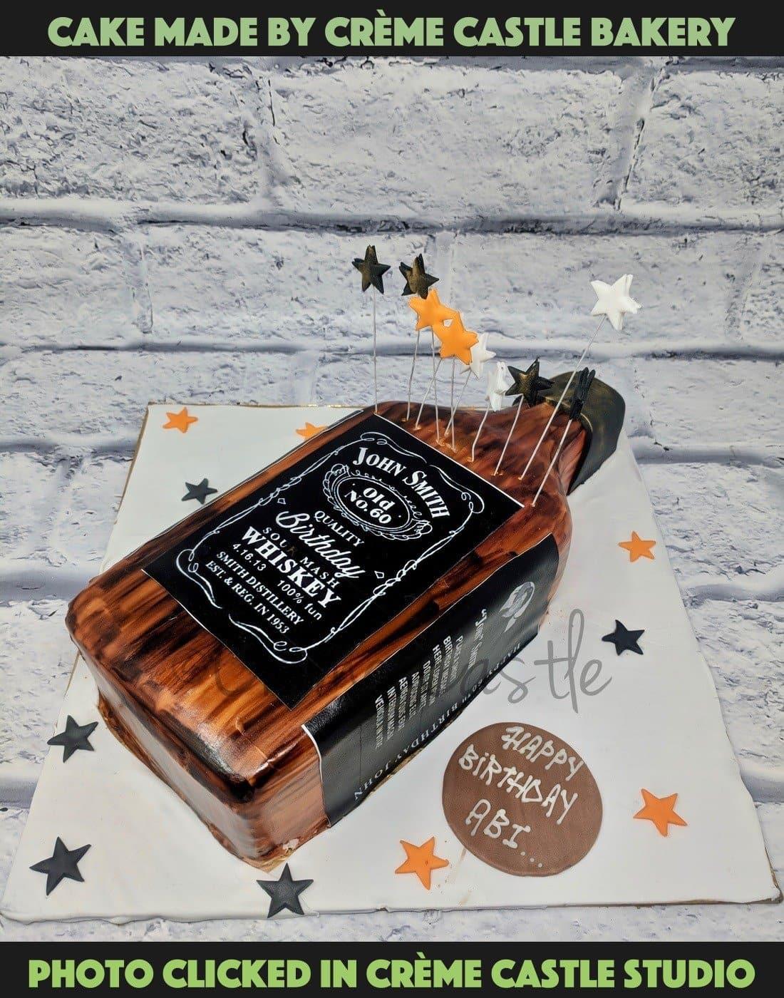 Jack Daniel Cake - Creme Castle