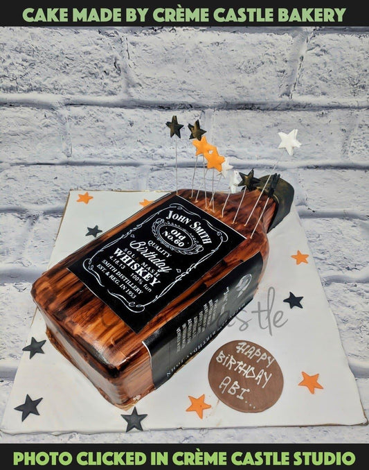 Jack Daniel Cake - Creme Castle