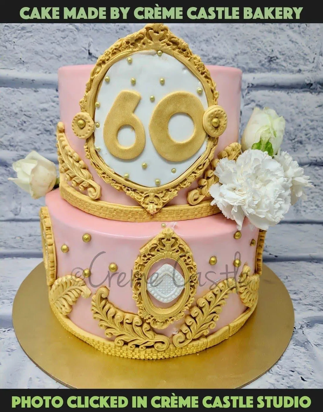 Happy 60 - Creme Castle