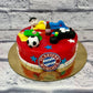 Bayern Munich Fan Cake - Creme Castle