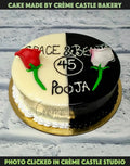 Black and White Cake