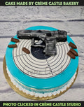 Target Shooting Cake