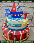 Sail Boat Cake