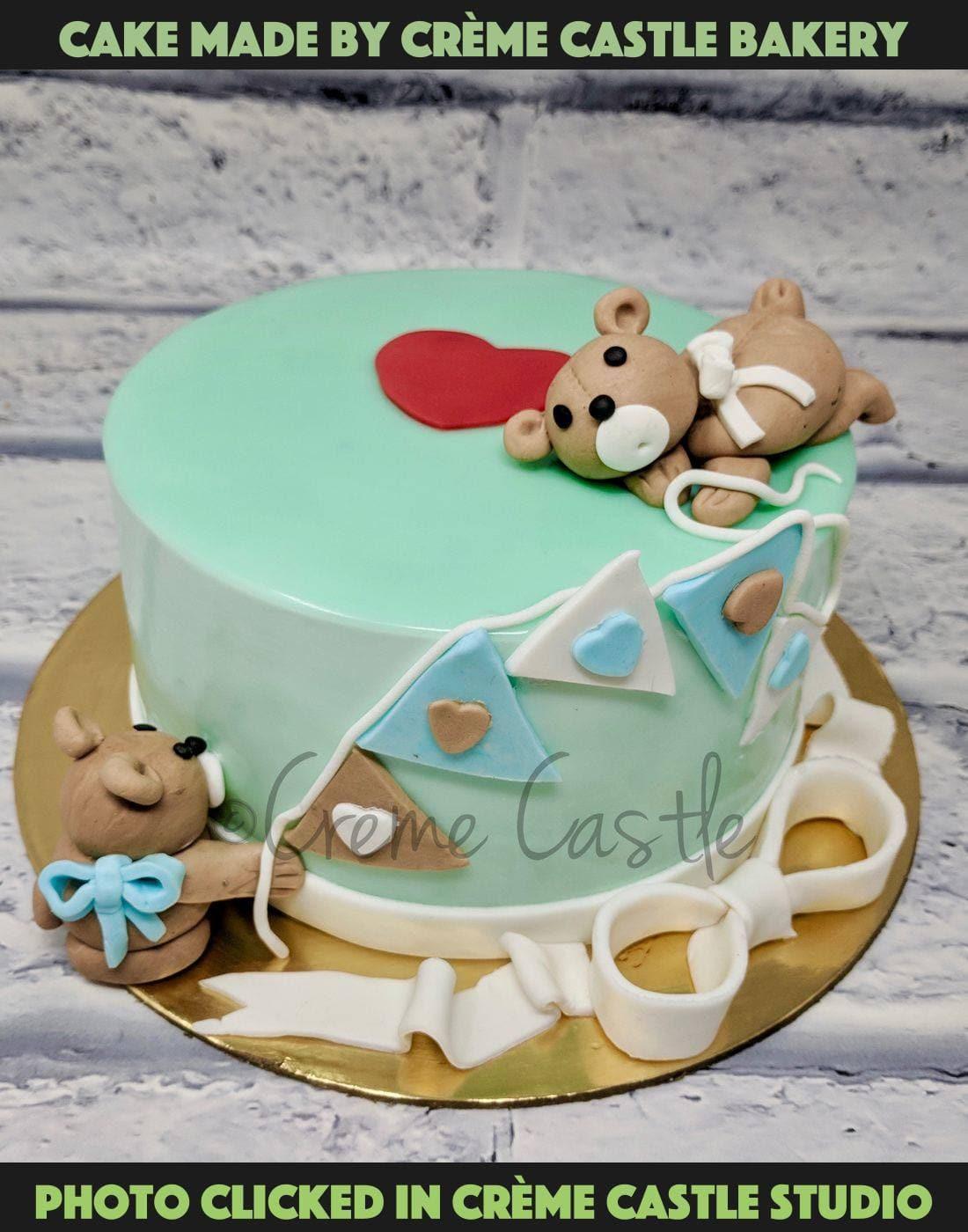Puppy lover cake - Creme Castle
