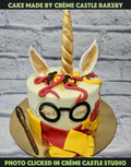 Harry Potter and Unicorn Cake