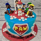 Paw Patrol Family Cake. Dogs Patrol. Noida & Gurgaon