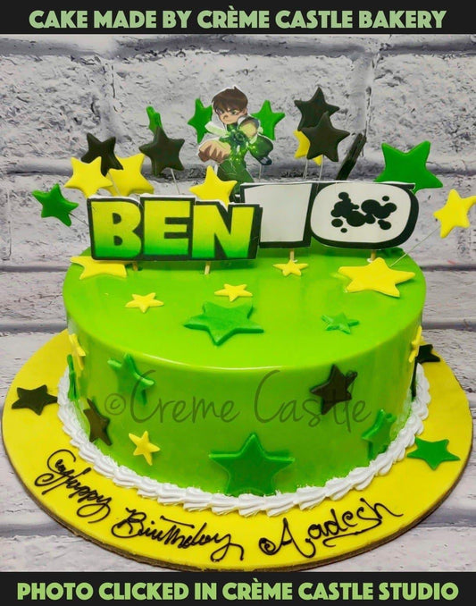 Ben 10 Cake. Birthday Cake Ideas for Son. Noida & Gurgaon