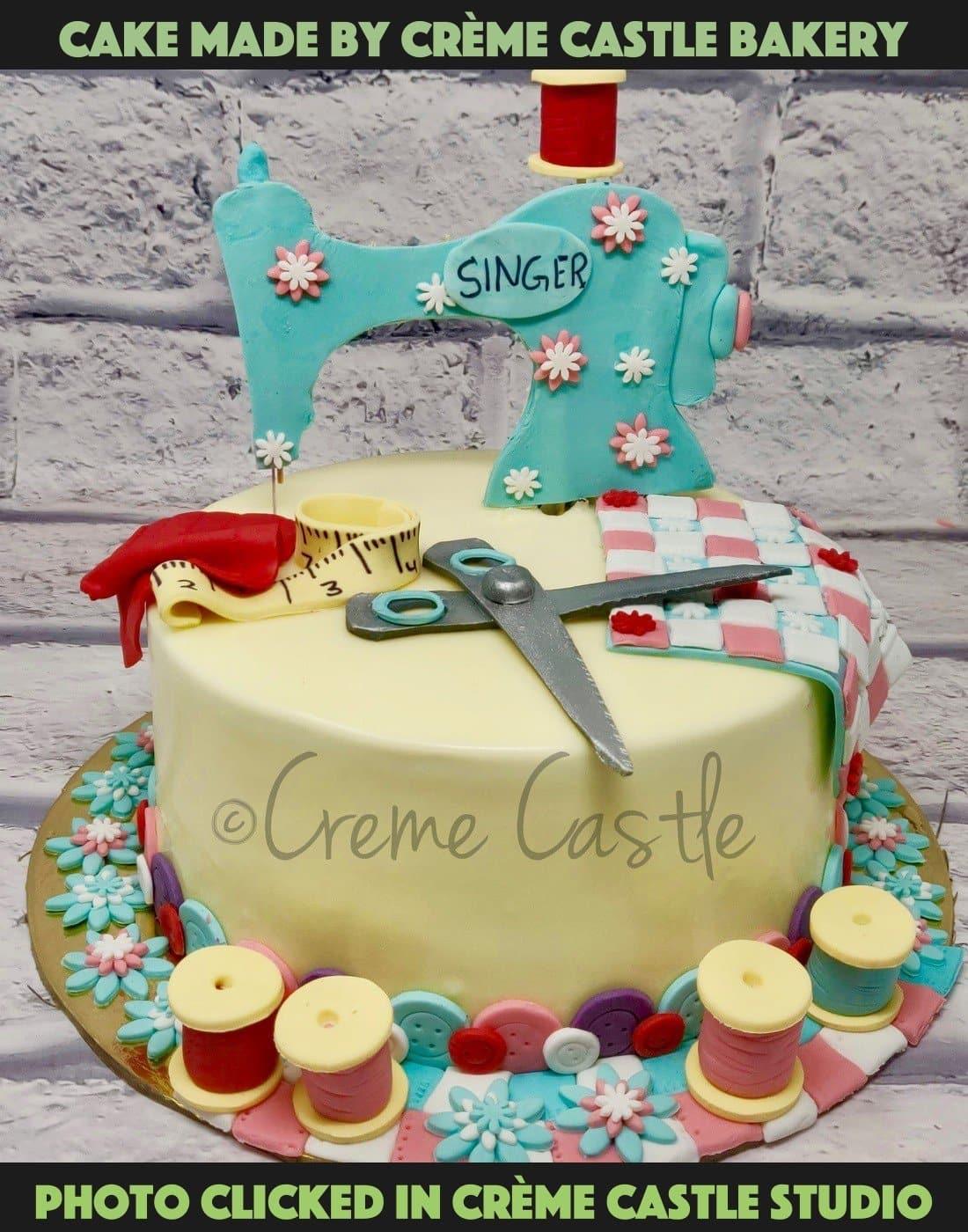 Tailor Made Cake - Creme Castle