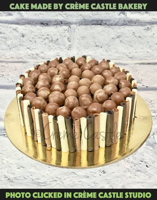 Chocolate Cigar And Truffles Cake - Creme Castle