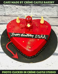 Heart And Devil Cake