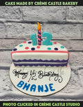 6 Months Cake