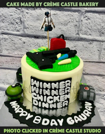 Pubg Game Cake - Creme Castle