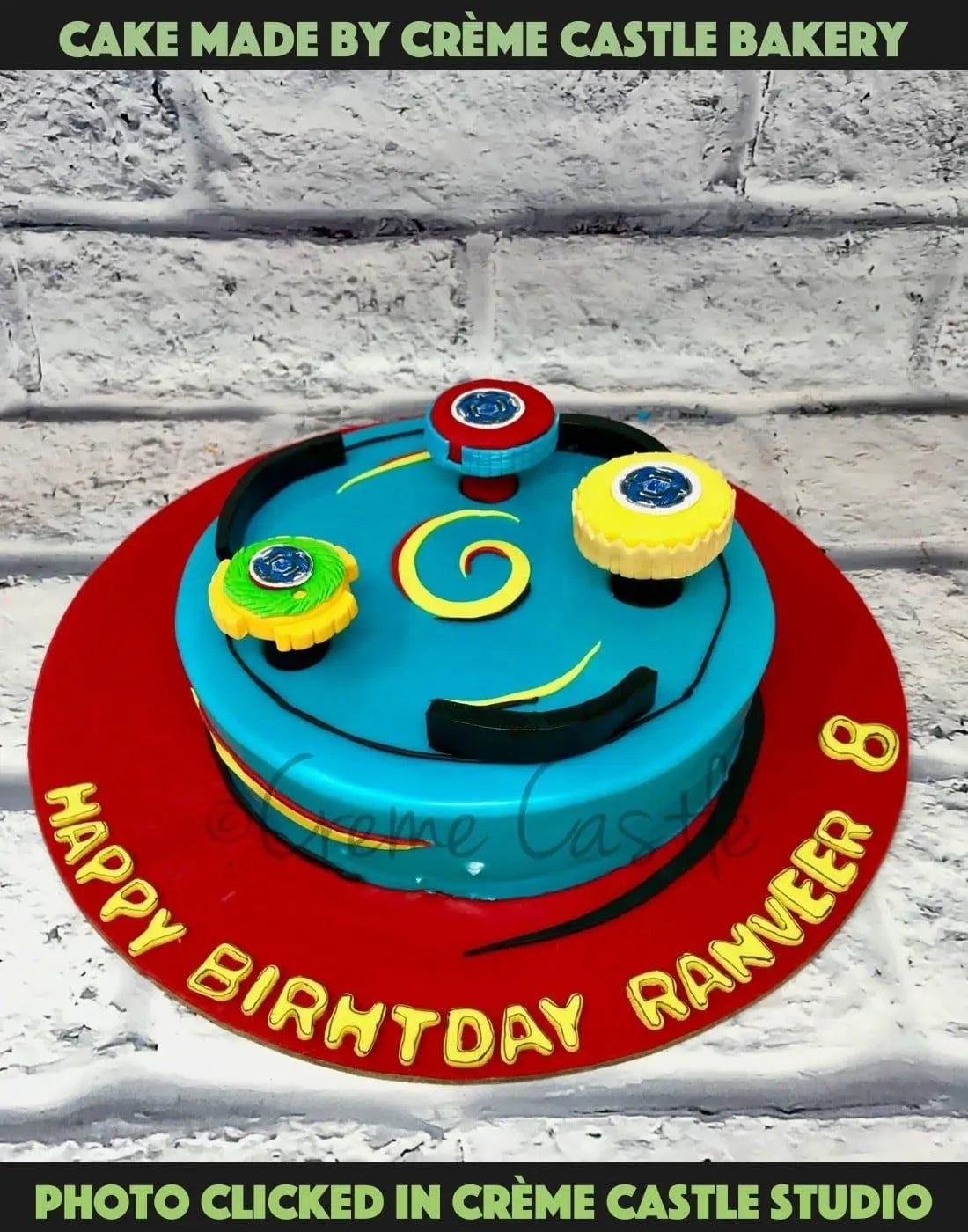 Beyblade Cake - Creme Castle