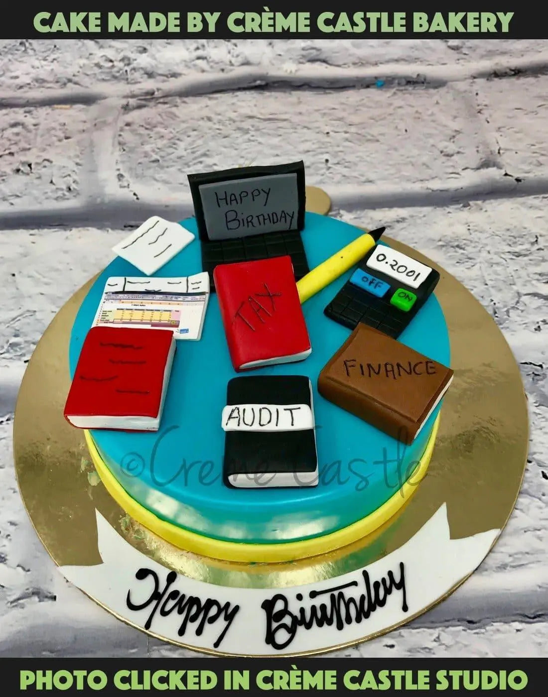 Office Theme Cake. Cake Designs For husband. Noida & Gurgaon