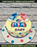Baby Booties Cake