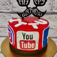 Social Media Cake - Creme Castle