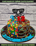 Gems And Colors Cake