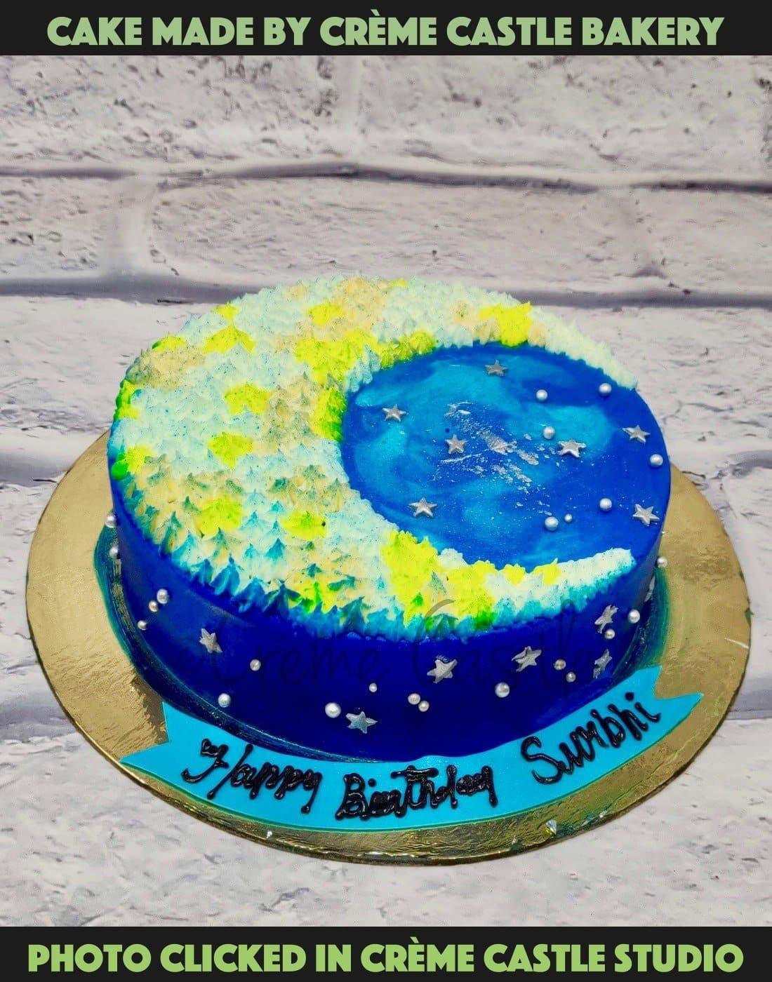 Bear in the Sky Cake | Online Cake Delivery in Ahmedabad | CAKESTERS.IN