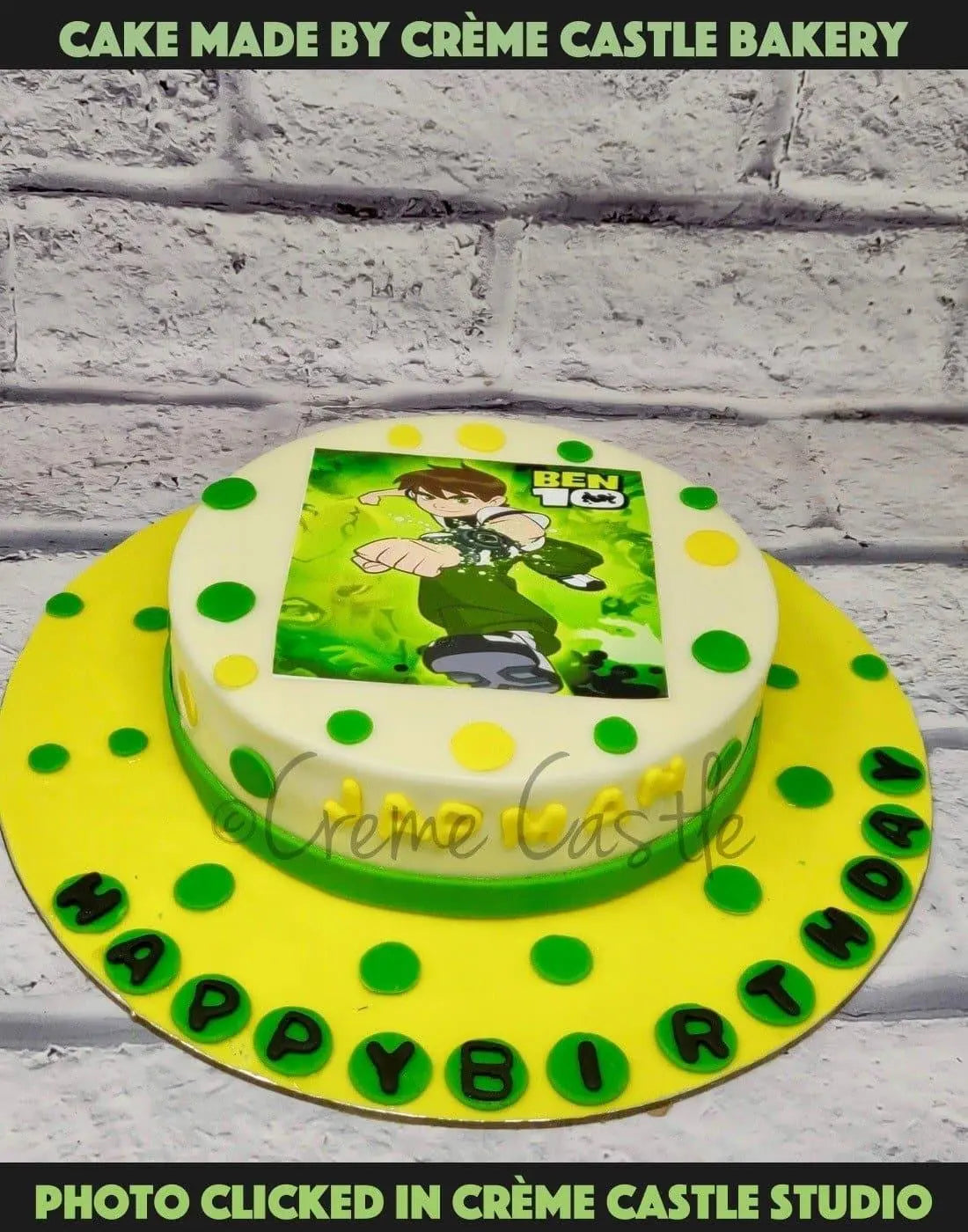 Ben 10 Cake - Creme Castle