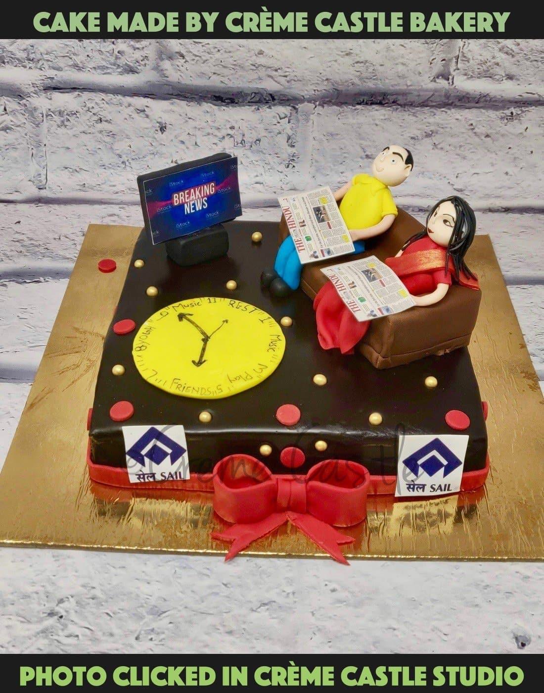 Cake For Parents - Creme Castle