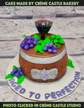 Wine Barrel Cake