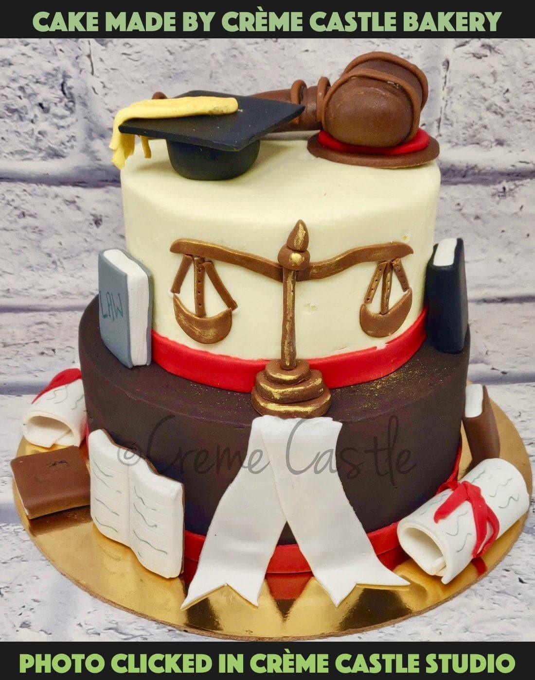 judge birthday cake design advocate birthday cake best cake design LLB  students birthday cake - YouTube