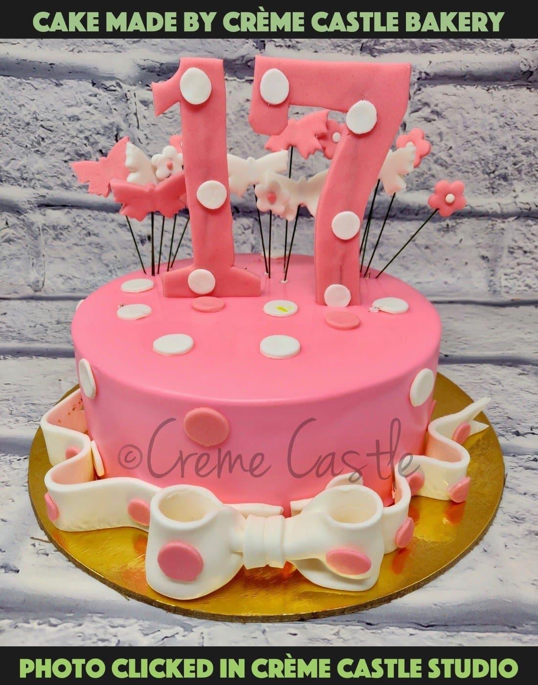 17th Birthday cake – celticcakes.com