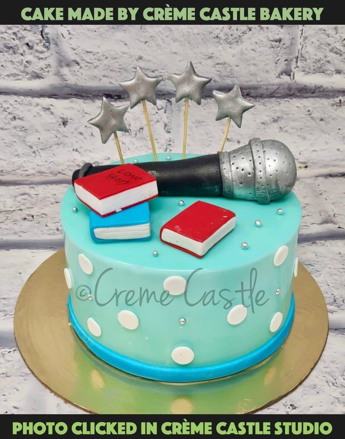 Musician Cake - Creme Castle