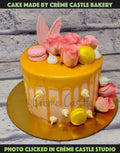 Orange Drip Cake