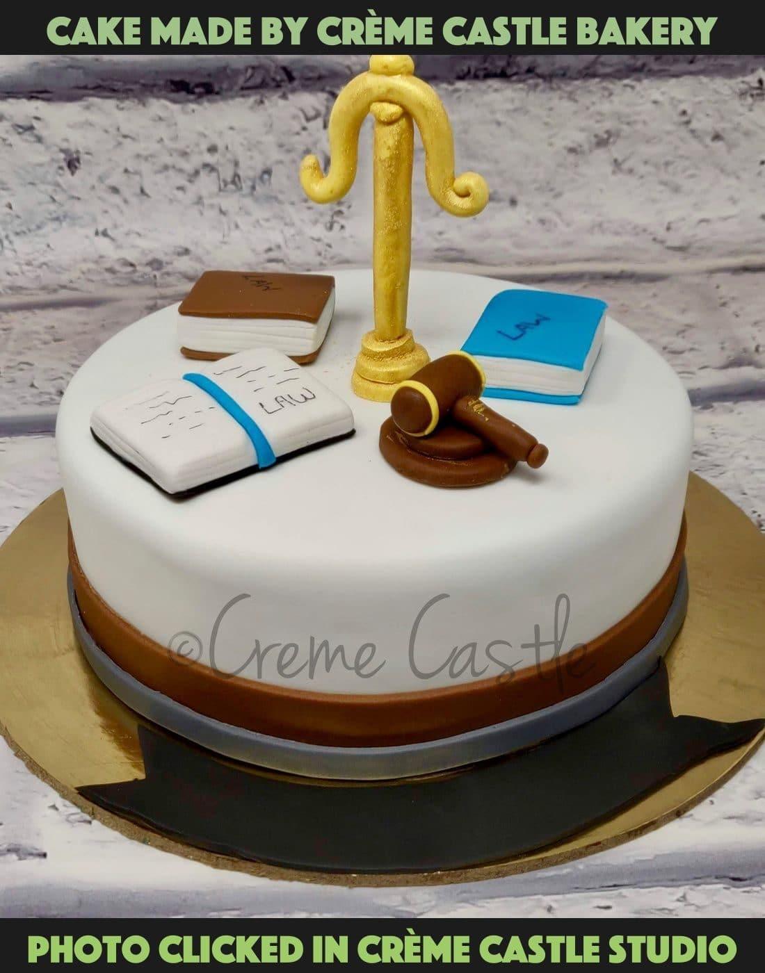 Lawyer cake | Lawyer cake, Mini cakes birthday, Frozen birthday cake