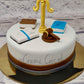 Lawyer Cake - Creme Castle