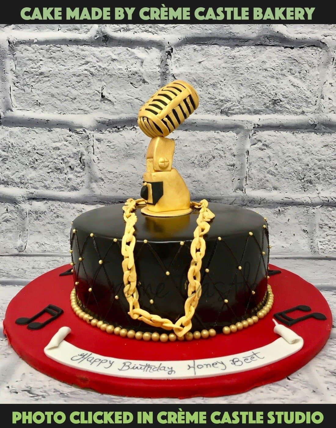 Hip Hop Rapper Cake - Creme Castle