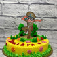 Little Singham Theme Cake. Birthday Cake Ideas Son. Noida & Gurgaon