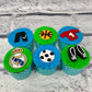 Football Cupcake | Creme Castle